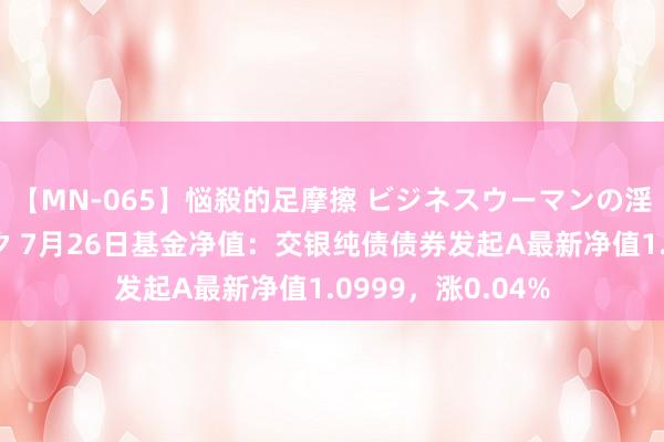 【MN-065】悩殺的足摩擦 ビジネスウーマンの淫らなフットワーク 7月26日基金净值：交银纯债债券发起A最新净值1.0999，涨0.04%