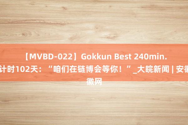 【MVBD-022】Gokkun Best 240min. 倒计时102天：“咱们在链博会等你！”_大皖新闻 | 安徽网