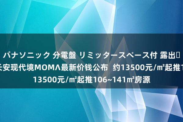 パナソニック 分電盤 リミッタースペース付 露出・半埋込両用形 长安现代境MOMΛ最新价钱公布  约13500元/㎡起推106~141㎡房源